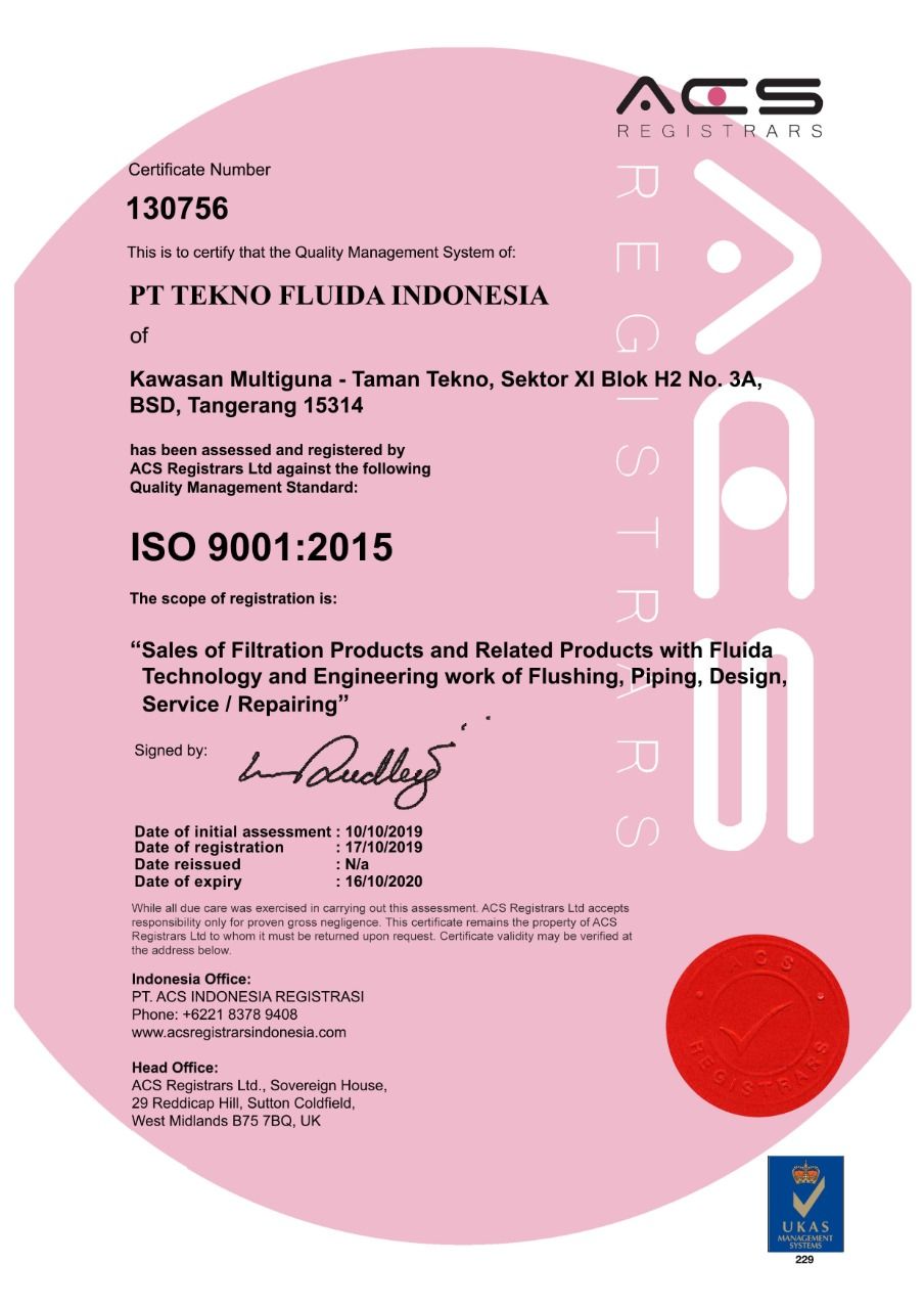 ISO 9001:2015 2019