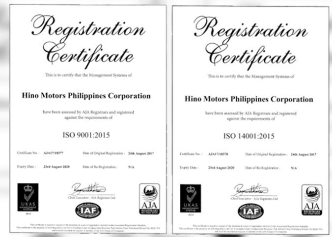 ISO 9001:2015 Quality Management System 2017