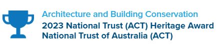 National Trust (ACT) Heritage Award 2023