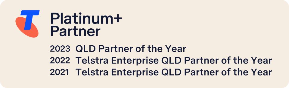 Telstra Enterprise Qld Partner of the Year 2021
