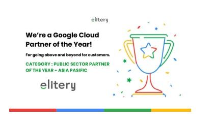 Public Sector of The Year - Asia Pacific 2023 Award from Google Cloud 2023