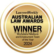 Workplace Relations and Employment Team of the Year 2024