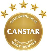 Outstanding Value in International Money Transfers - Canstar 2019