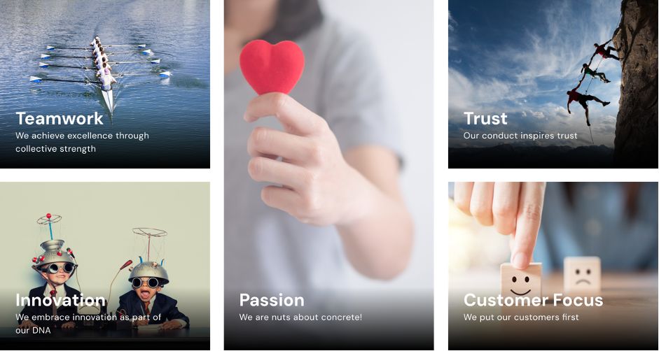 Company's culture and value information