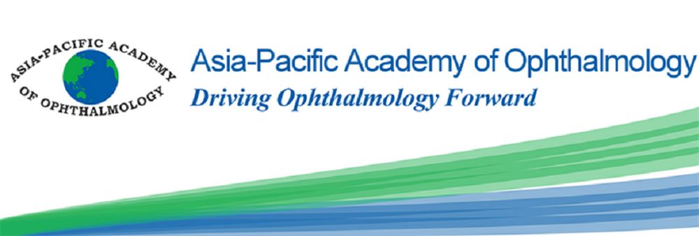 The Asia-Pacific Academy of Ophthalmology's banner