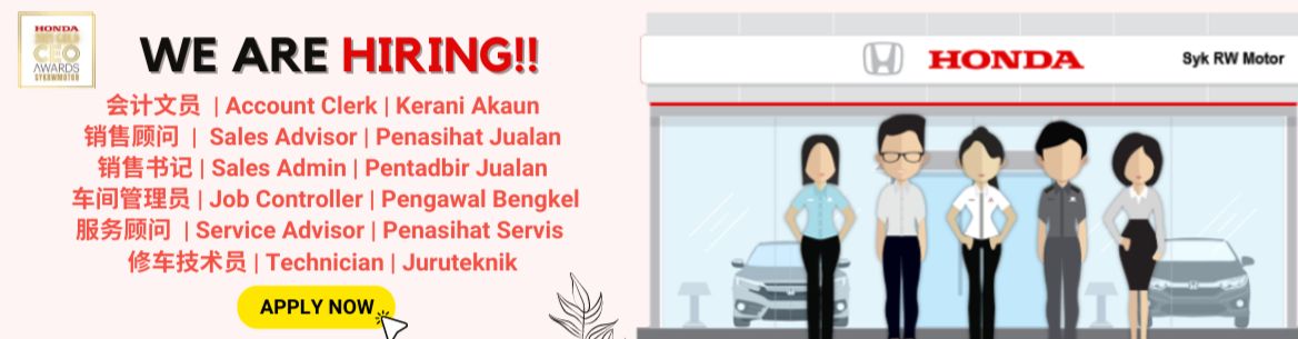 Jobs at syk rw motor sdn bhd, Job Vacancies - Jul 2022 | JobStreet