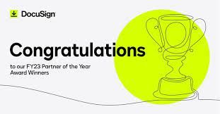 Reseller Growth Partner of the Year' at the 2023 DocuSign Partner Awards 2023