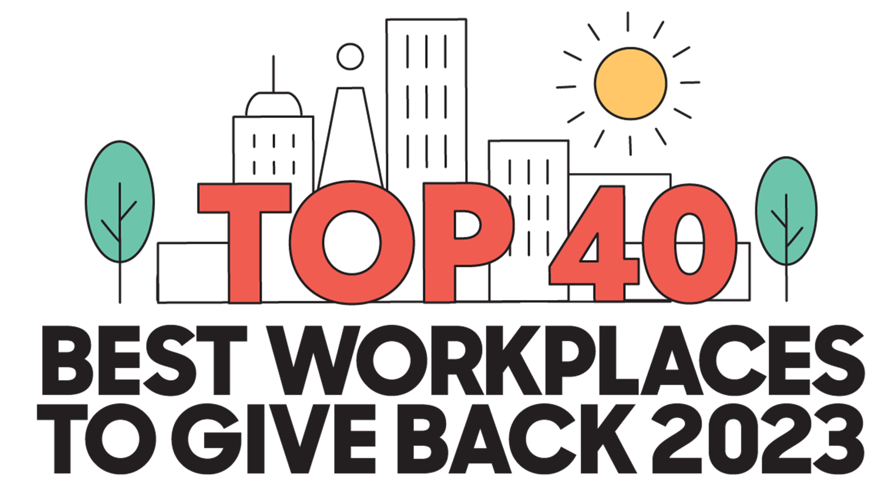 GoodCompany Top 40 Best Workplaces to Give Back 2023