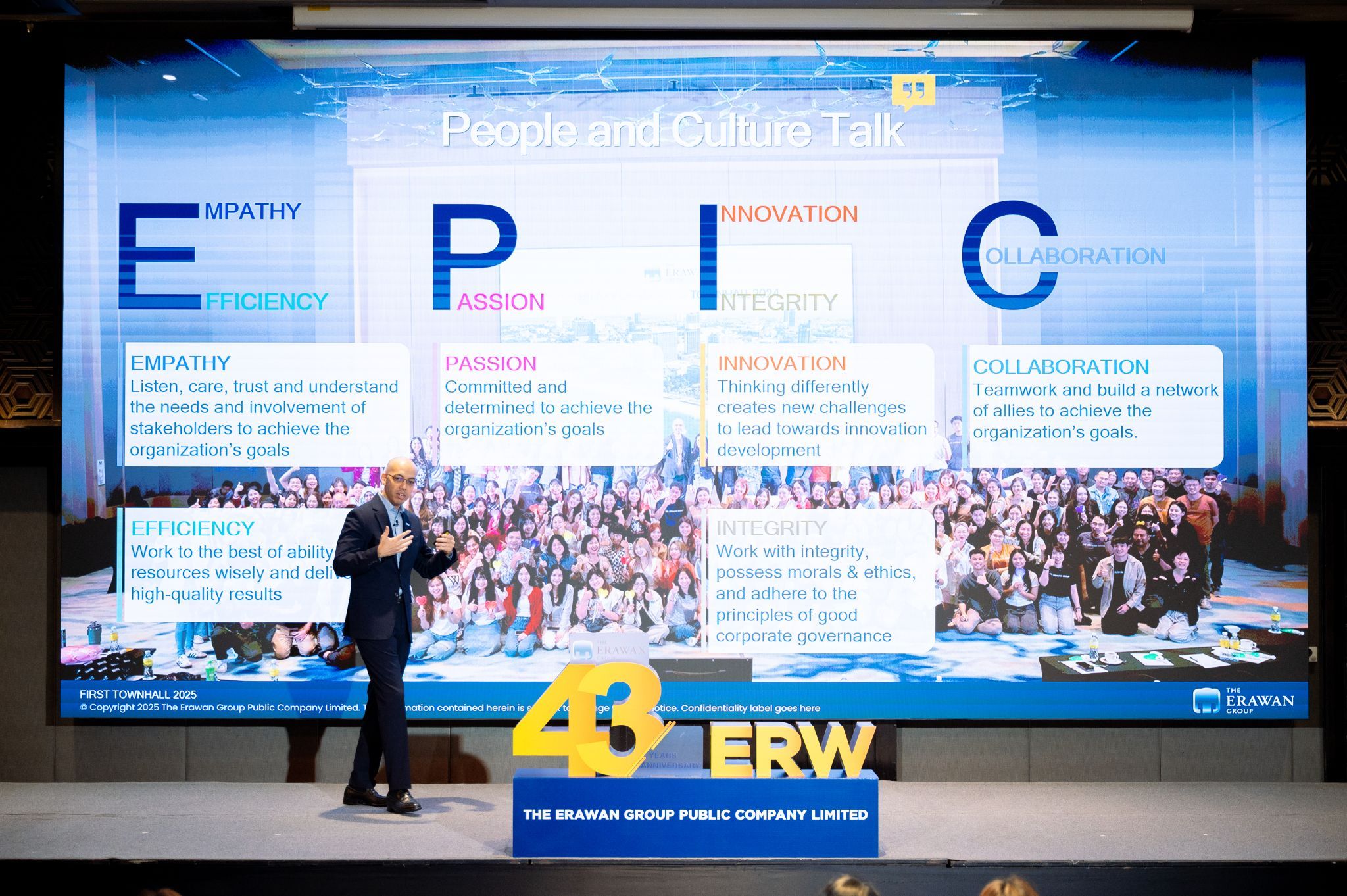 Company's culture and value information