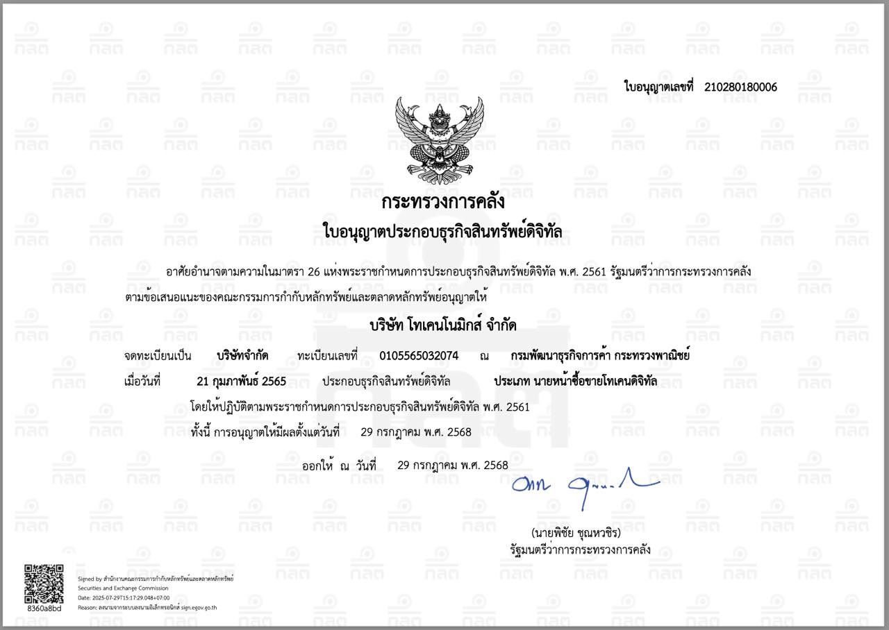 Digital Asset License 2025