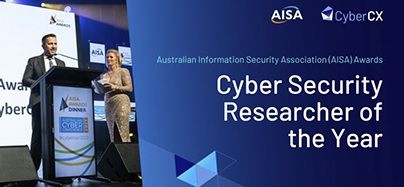 Cyber Security Researcher of the Year 2022