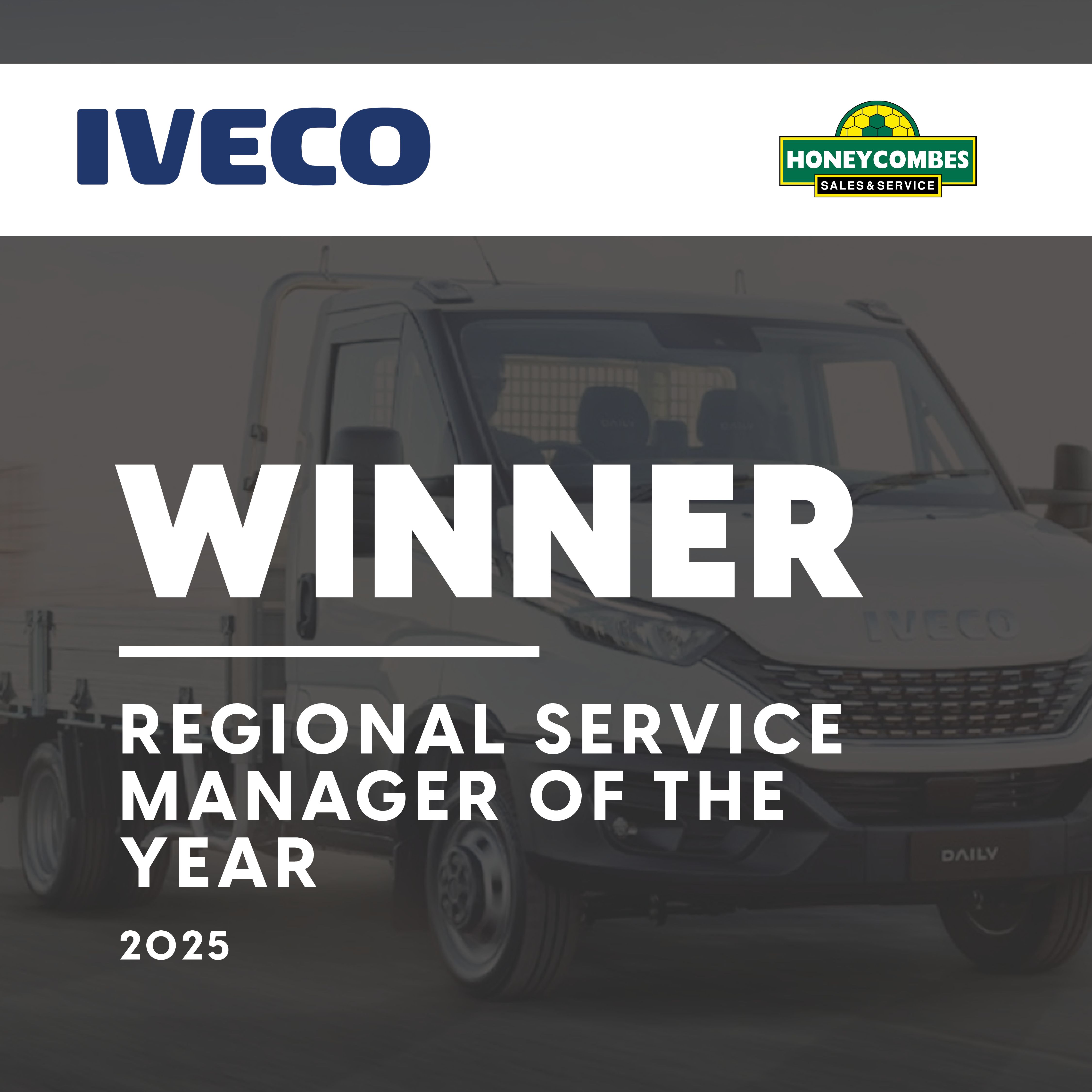 Iveco Regional Service Manager of the Year 2025