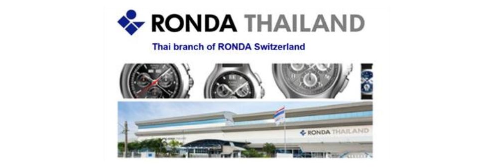 Ronda (Thailand) Co., Ltd.'s banner