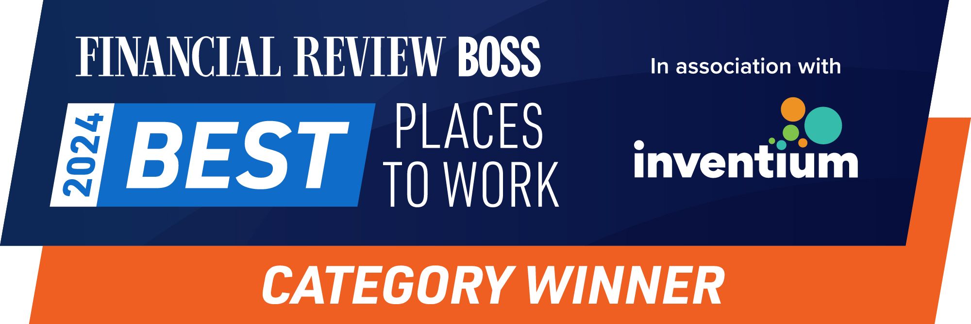 AFR BOSS Best Places to Work - Government, Education, NFP and Utilities sector 2024