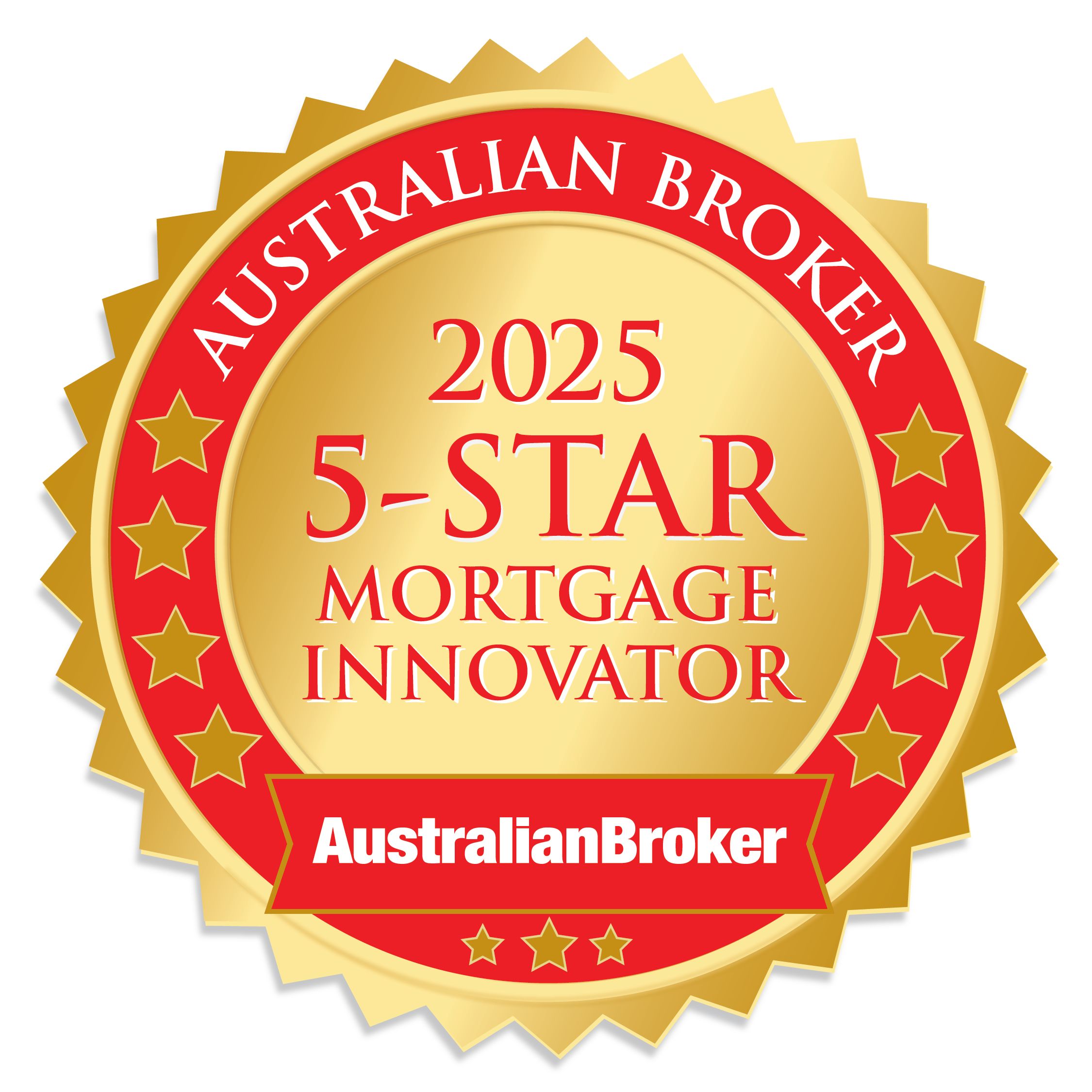 Australian Broker 5-Star Mortgage Innovator 2025