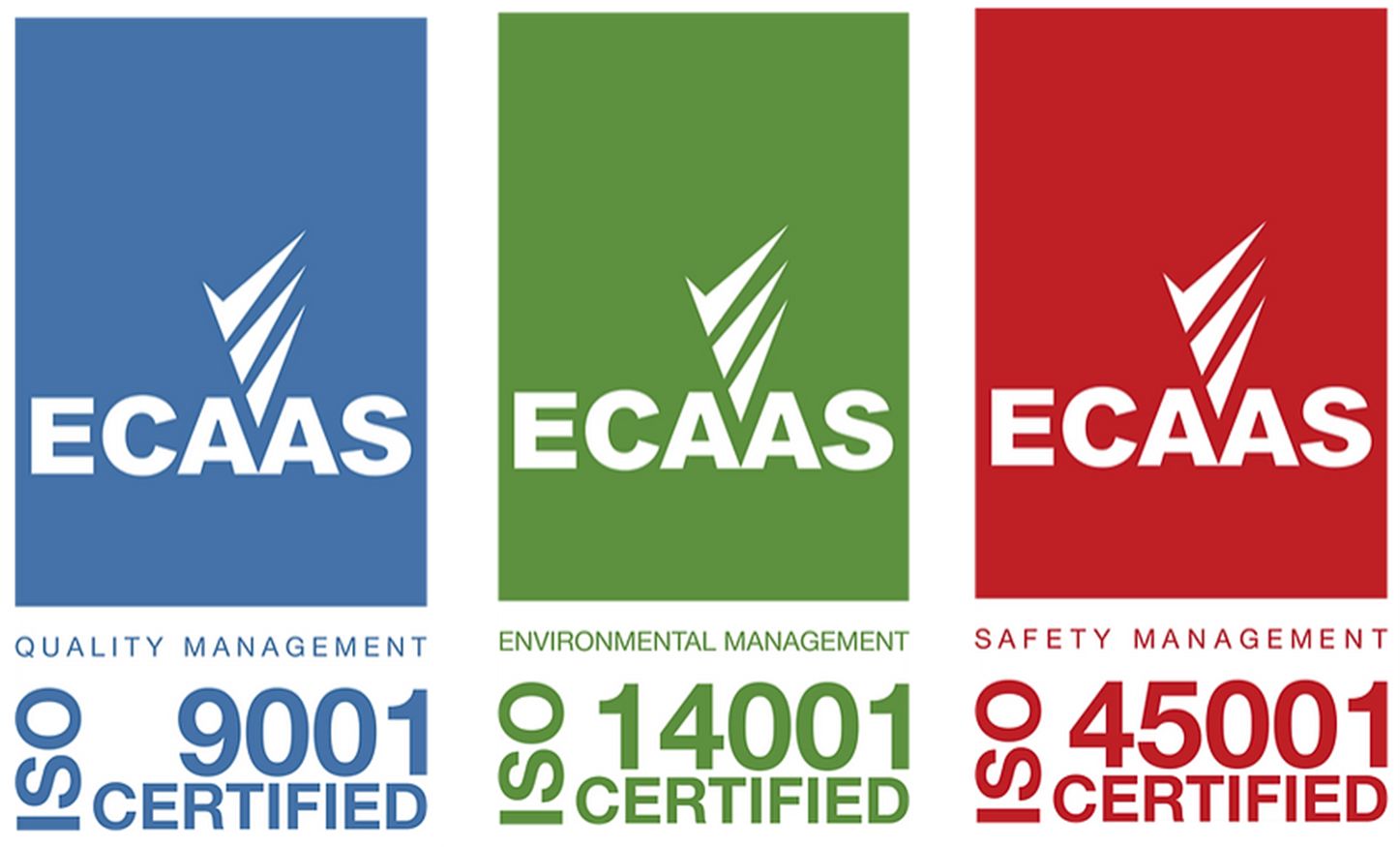 ISO 9001, ISO 14004, ISO 45001 2022