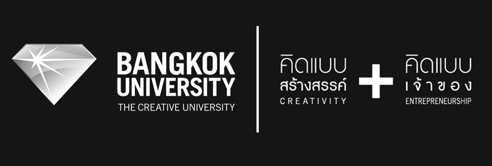 Bangkok University's banner
