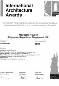 International architecture award 2025