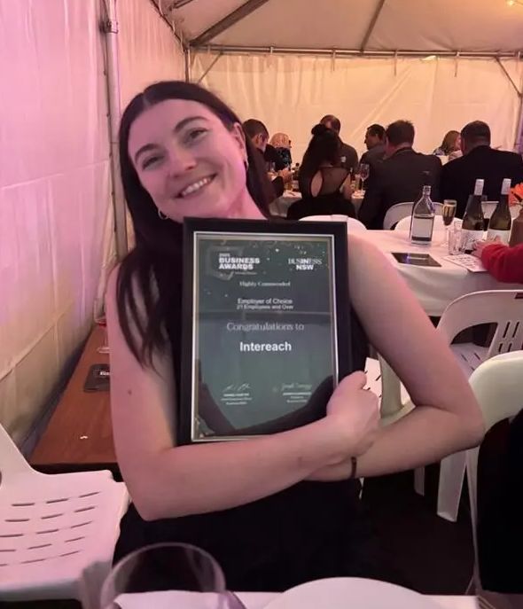 Employer of Choice Award at the Riverina-Murray Regional Business Awards 2025