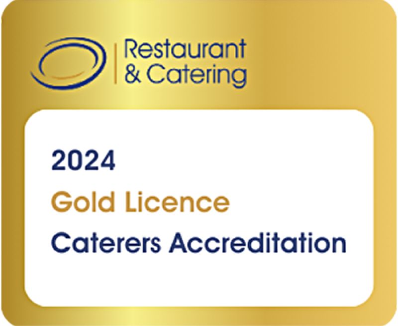 Gold Licence Caterers Accreditation 2024
