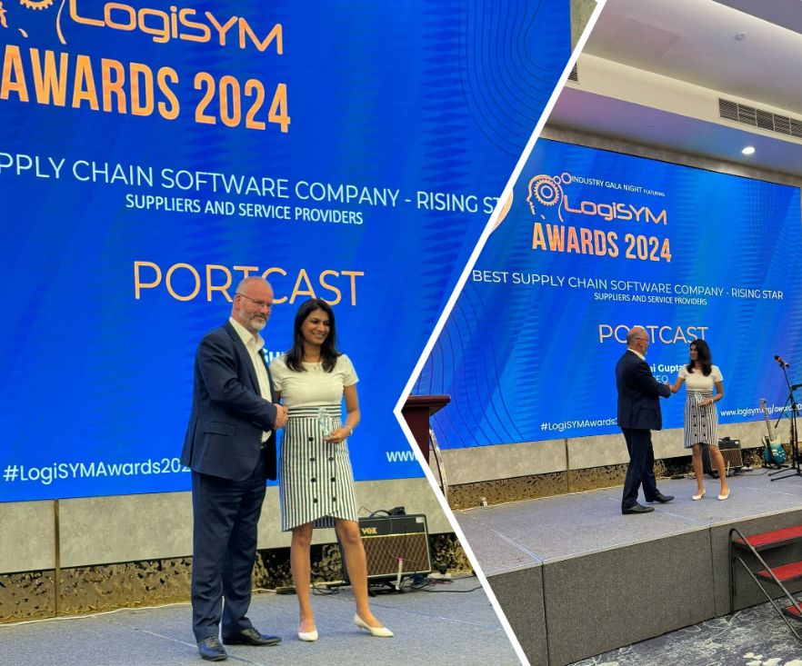 Portcast Awarded at the 6th LogiSYM Awards 2024 2024