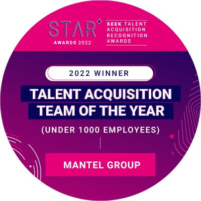 SEEK STAR award - Talent Acquisition Team of the Year (Under 1000 Employees) 2022