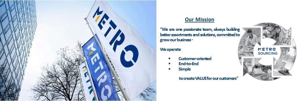 METRO Sourcing International Limited's banner