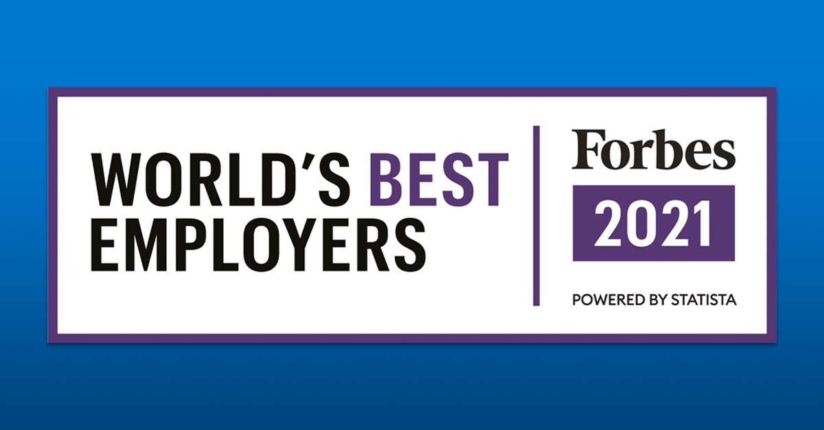 Forbes - World's Best Employers 2021