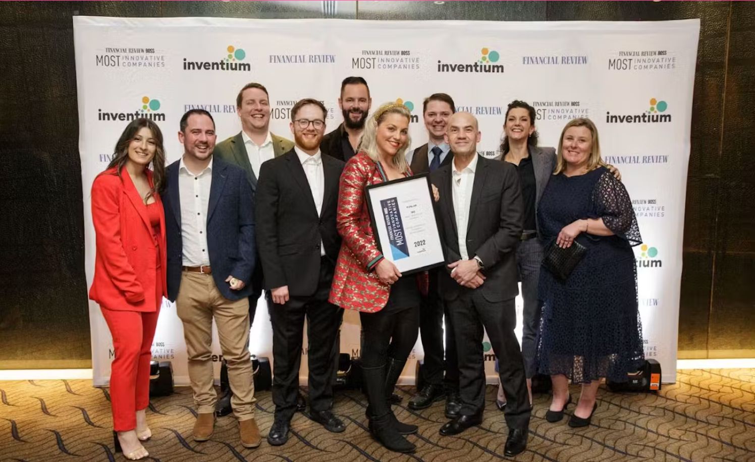 AFR: #3 Most Innovative Company; Retail, Hospitality & Entertainment category 2022