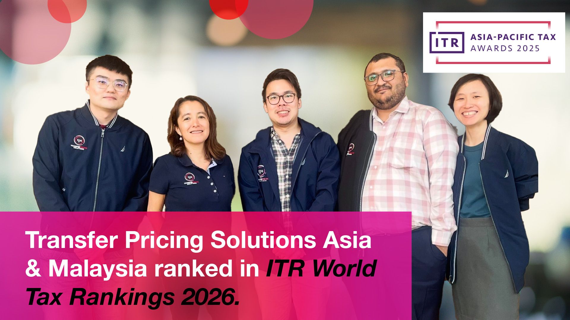 Ranked in ITR World Tax Rankings 2026 2025
