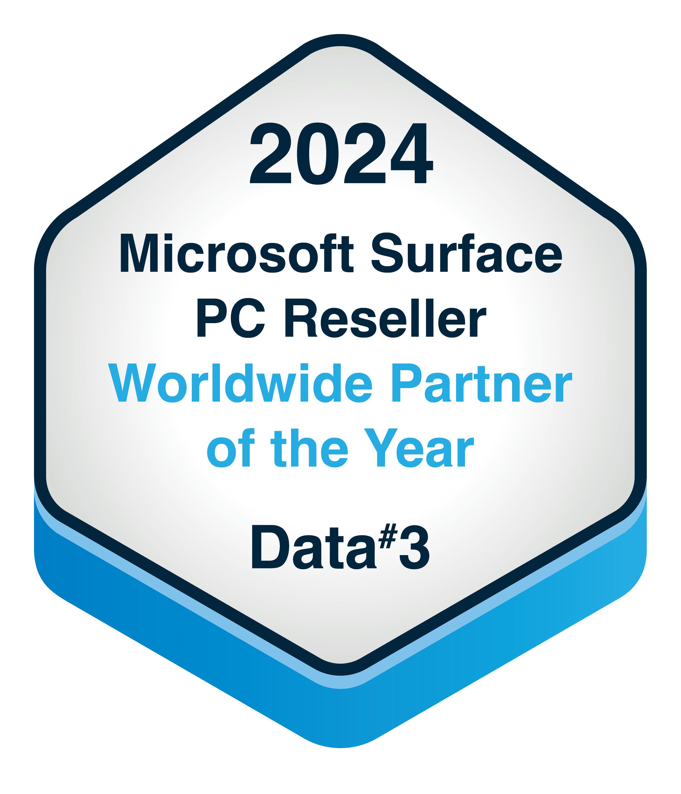Microsoft Surface PC Reseller - Worldwide Partner of the Year 2024