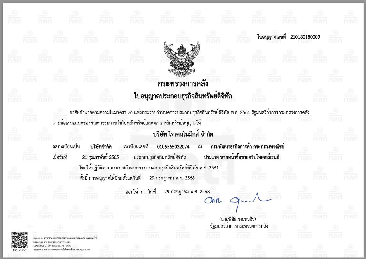 Digital Asset License 2025