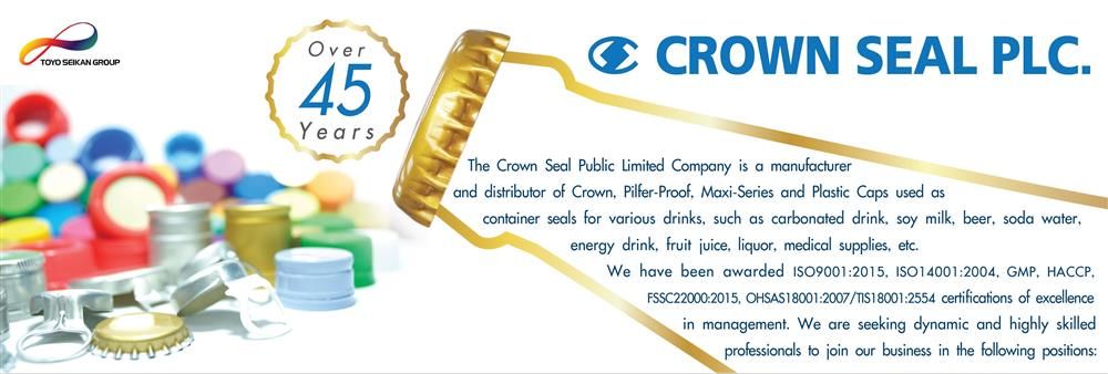 Crown Seal Public Company Limited's banner