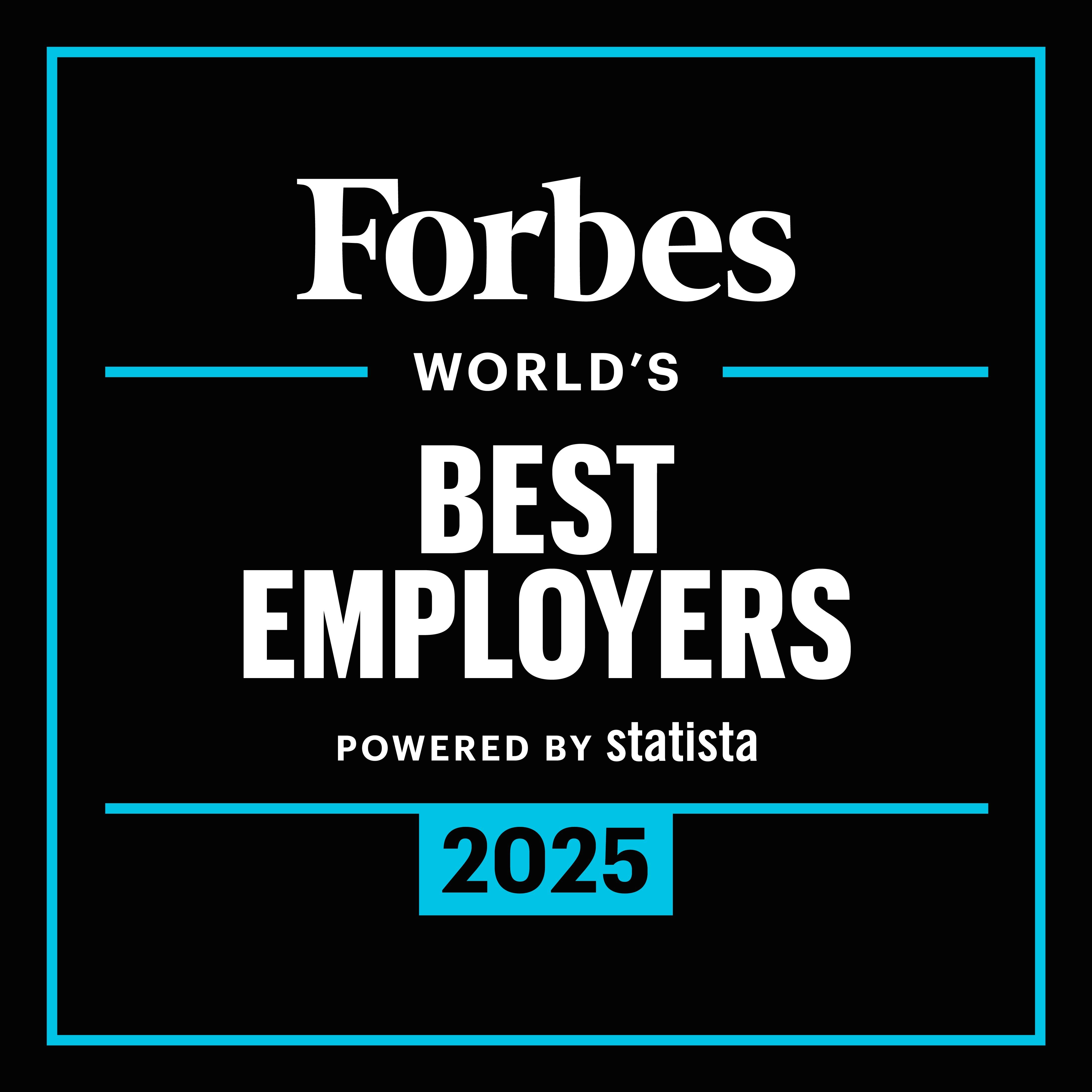 Forbes World's Best Employers 2025