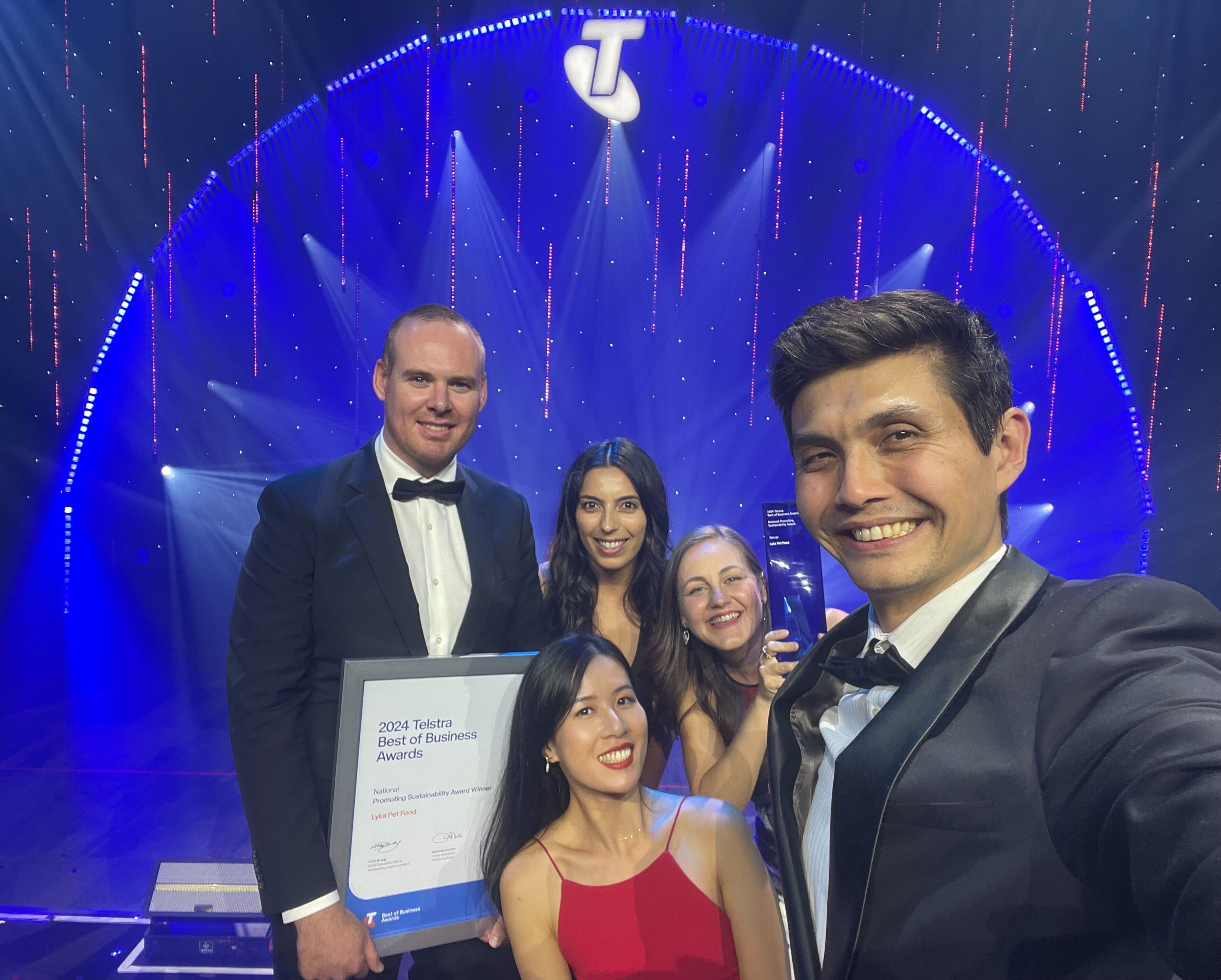 Telstra Best of Business Awards - National Sustainability Award Winner 2024
