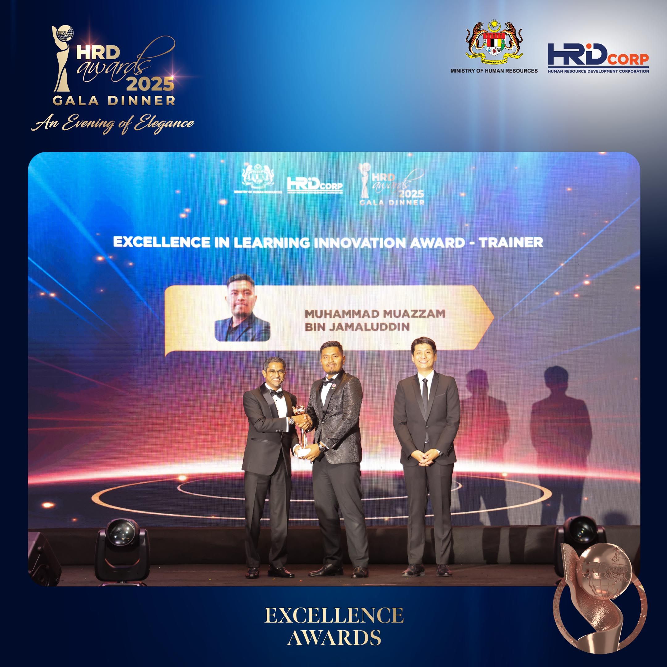 Excellence In Learning Innovation Award - Trainers (Muhammad Muazzam) 2025