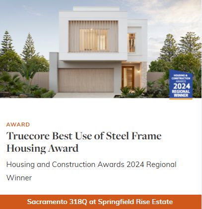 Truecore Best Use of Steel Frame Housing Award 2024