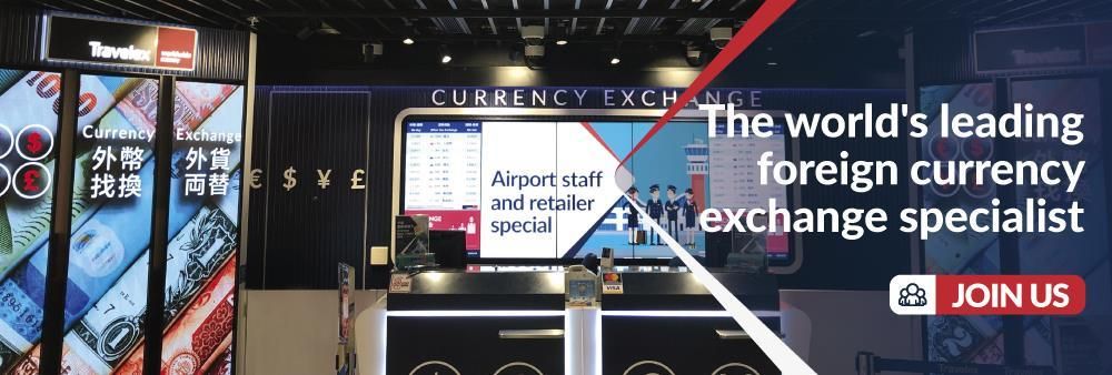 Travelex Currency Exchange Limited's banner