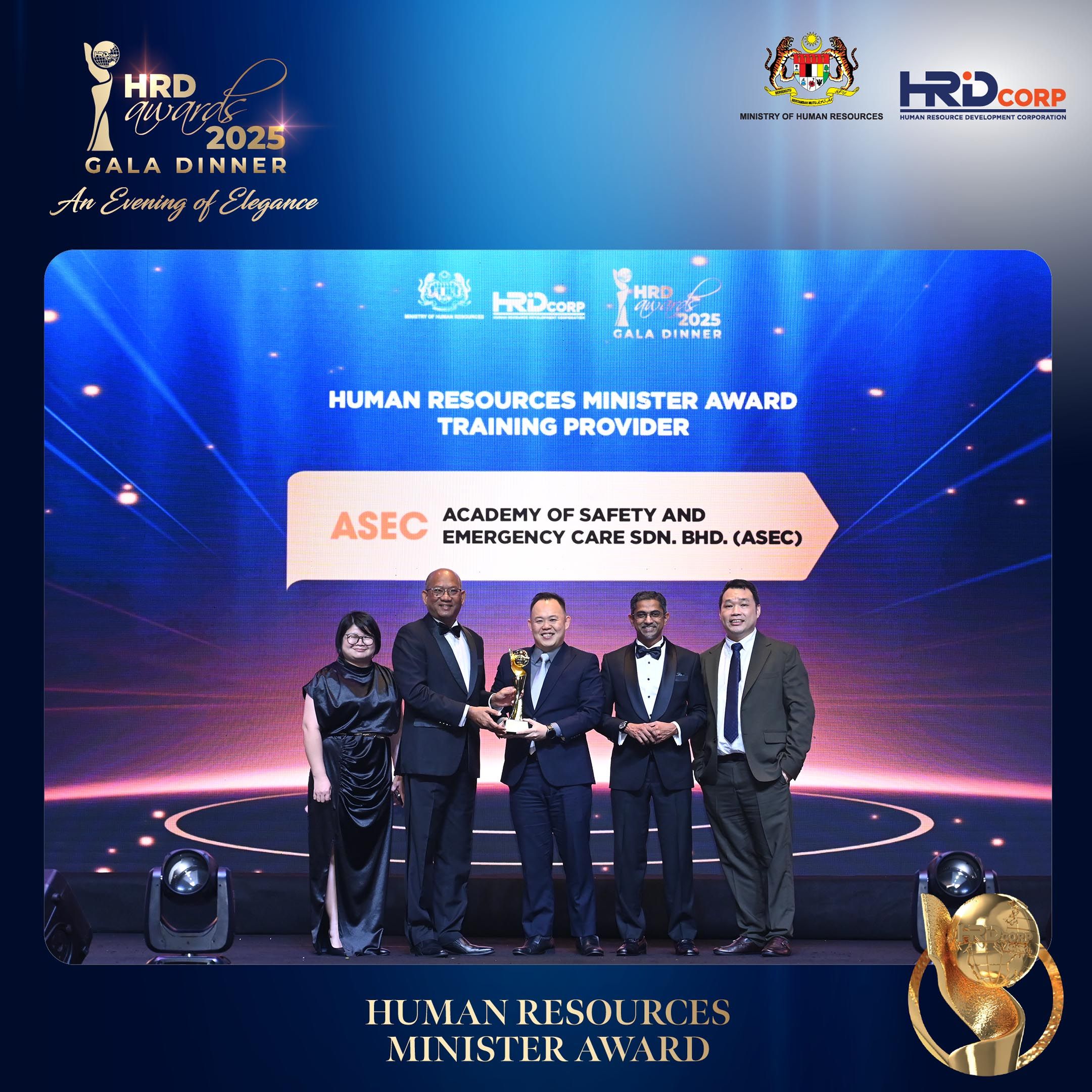 Human Resources Minister Award - Training Provider 2025