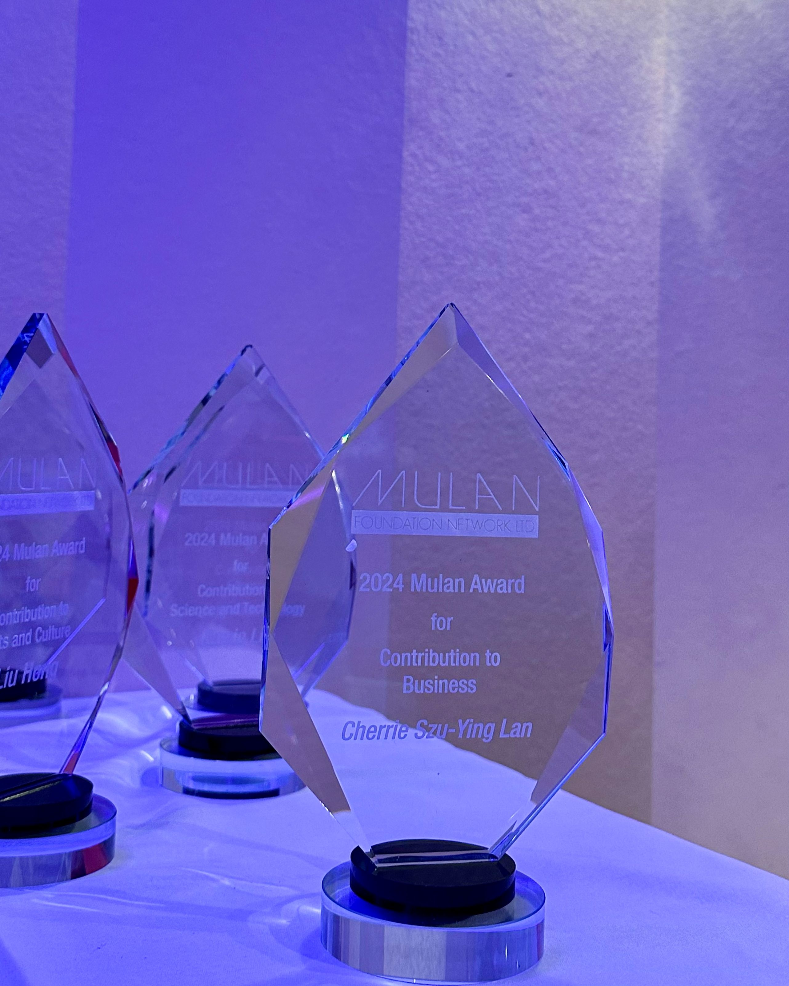 Mulan Award for Contribution to Business 2024