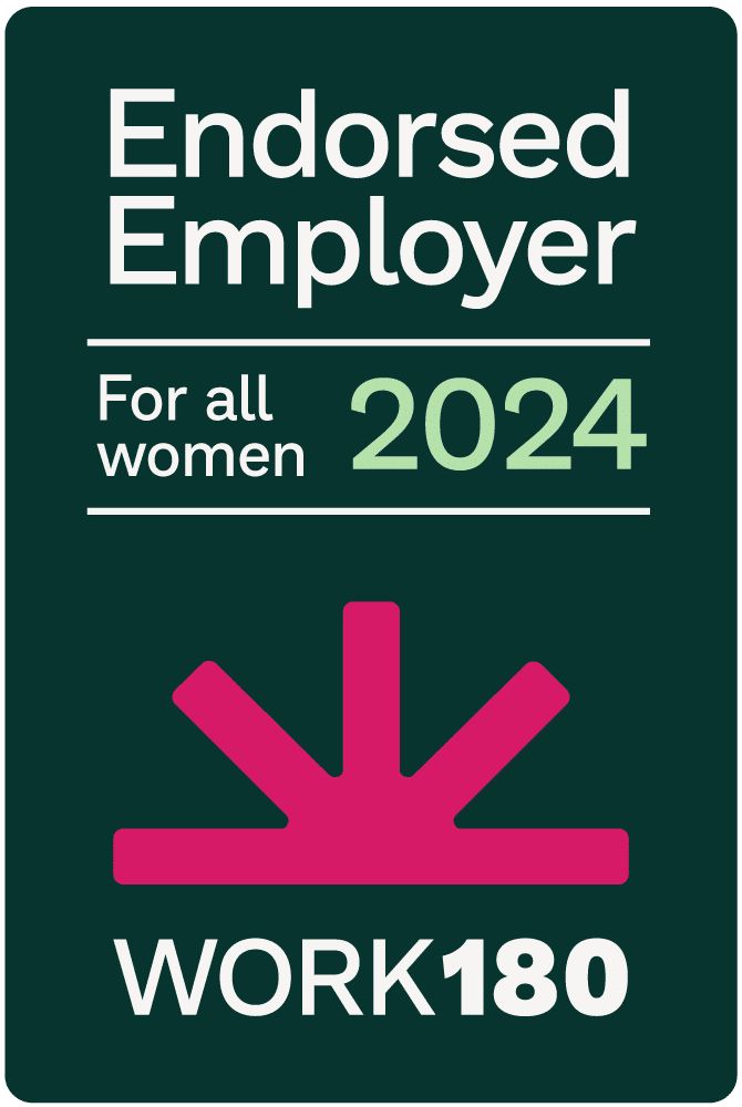 Work 180 Endorsed Employer for all women 2024