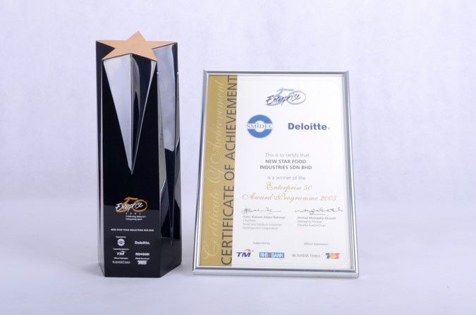 Enterprise 50 Award (10th) 2005