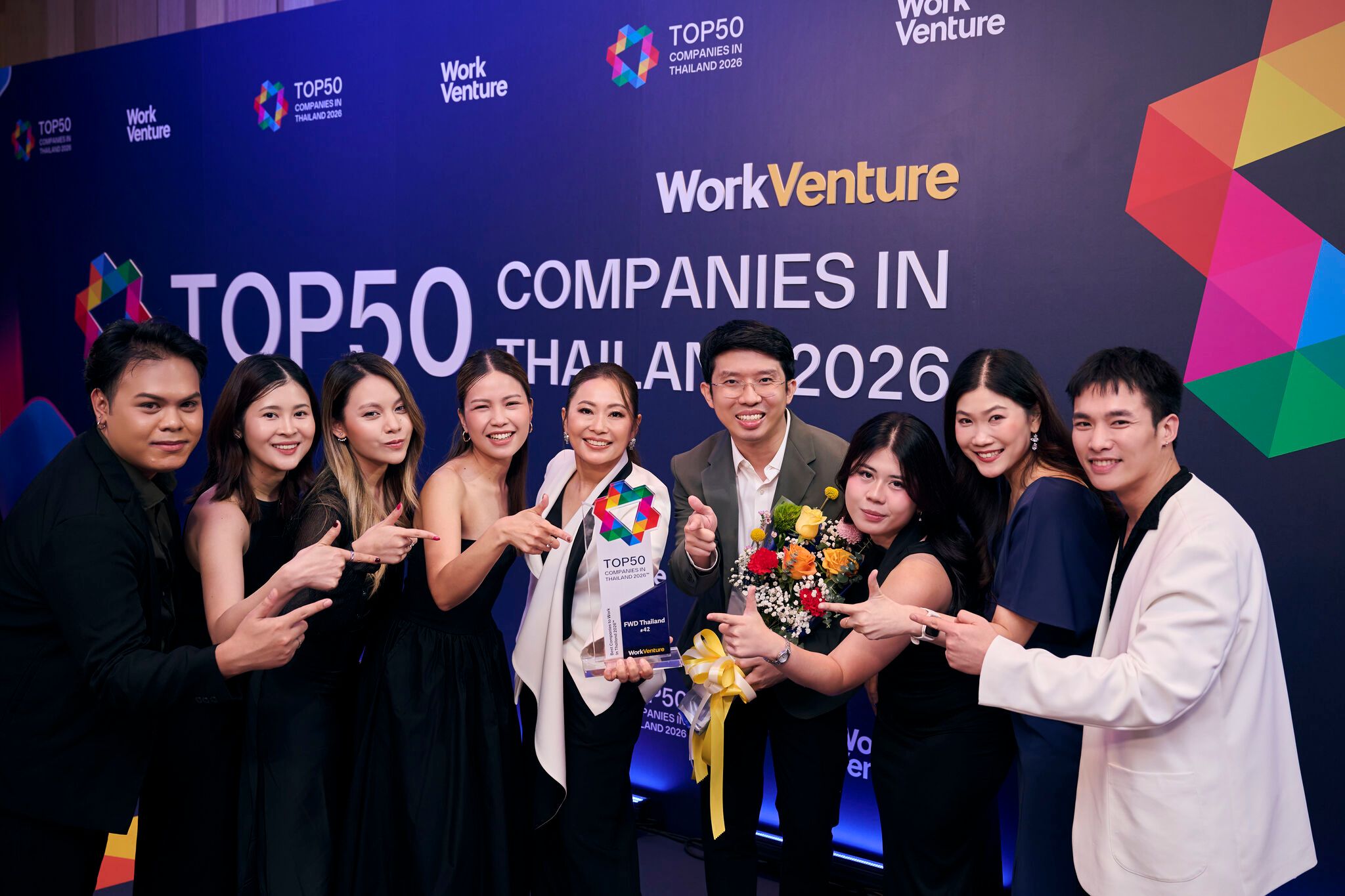 Top 50 Companies in Thailand from WorkVenture 2025