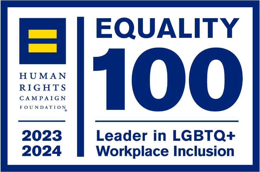 Equality 100 Award: Leader in LGBTQ+ Workplace Inclusion 2024