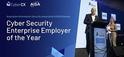 Cyber Security Enterprise Employer of the Year, AISA 2022