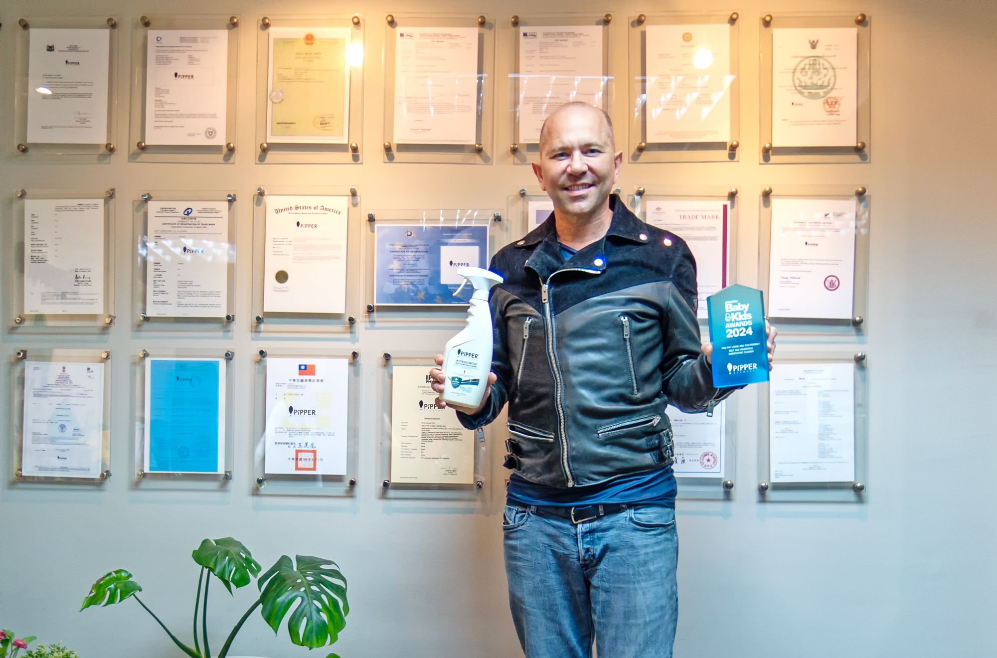 Wins Best Eco Household Disinfectant Cleaner Clean-tech pioneer 2024