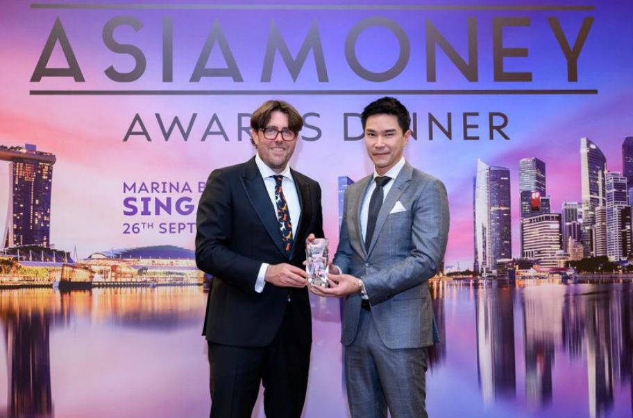 วานิชธนกิจยอดเยี่ยม และ บริษัทหลักทรัพย์ยอดเยี่ยม จาก Asiamoney 2023