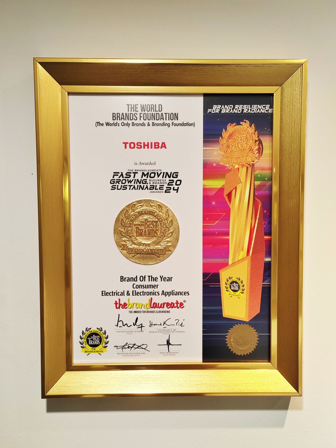 Fast Moving, Growing, Sustainable Business & Brands Award 2024