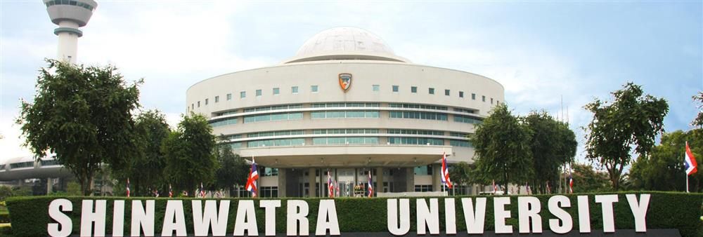 Shinawatra University's banner