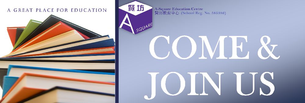 A-Square Education Centre Limited's banner